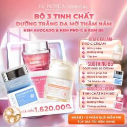 Bộ Ba Hoạt Chất Dưỡng Đẹp Da